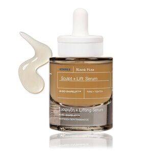 Korres Black Pine Sculpt Lift Daily Facial Tightening Hydrating Serum NEW IN BOX